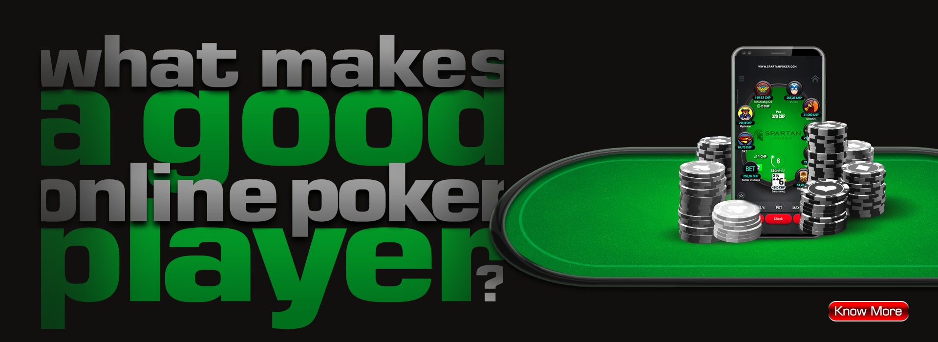 What Makes a Good Online Poker Player?