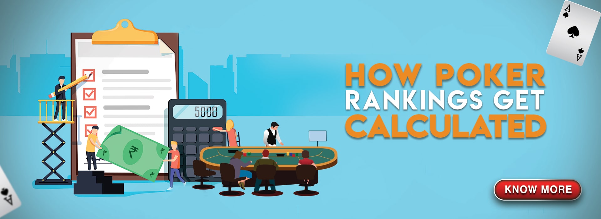 How poker rankings get Calculated