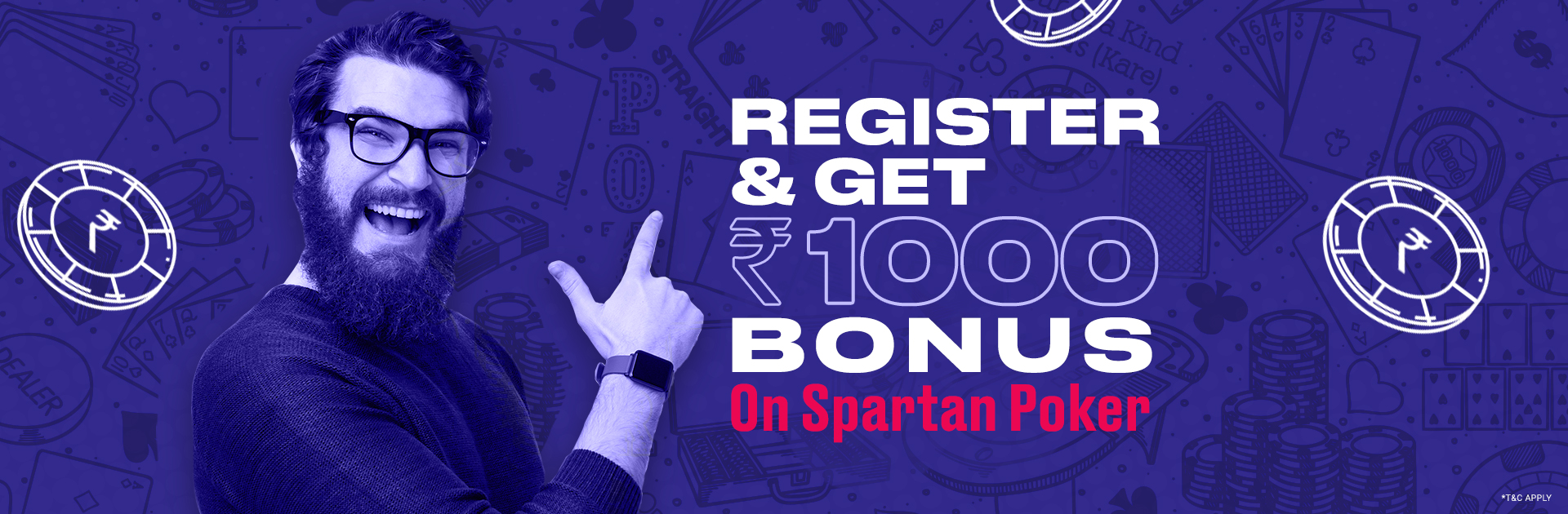 Register Now & Get 1000 Bonus